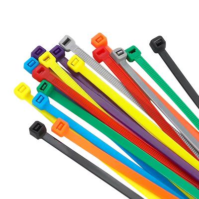 China Cable Ties Cable Tie 8*400 Durable Short Zip Ties Durable UV Resistant Cable Tie Wraps Black for sale