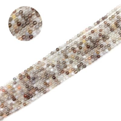 China 2mm Faceted Na Botswana Beads Natural Persian Round Beads For Jewelry Making for sale