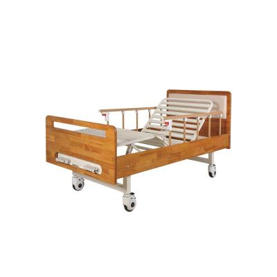 China Hospital Nursing Home YH-DJ14 Manual household bed of two function elderly hospital home care nursing medical hospital bed for sale