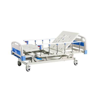 China Hospital Nursing Home YH-S09 Three crank  hospital bed adjustable 3 function adjustable manual hospital Nursing bed for sale