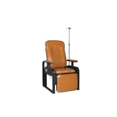 China Hospital Clinic YH-SY05 Hospital transfusion chair Steel frame metal folding dialysis chair hospital chair for patient for sale