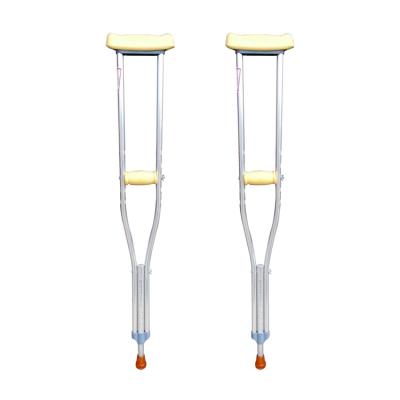 China Convenient Lightweight medical disabled walking stick aluminum helpful underarm axillary crutch types price for sale for sale