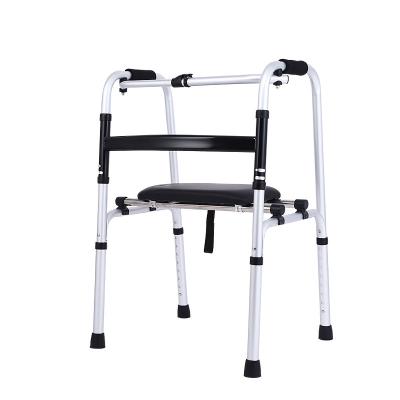 China Convenient folding mobility frame walker walking aids for adults for sale