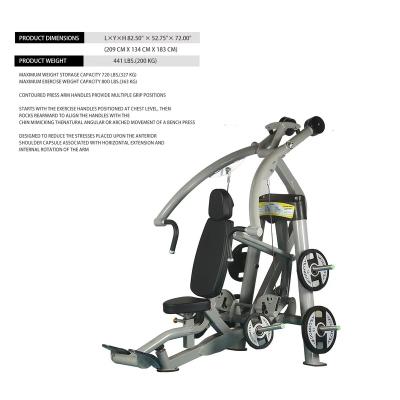 China Commercial Use Commercial Gym equipment gym machine best quality plate loaded fitness machine Chest Press for sale