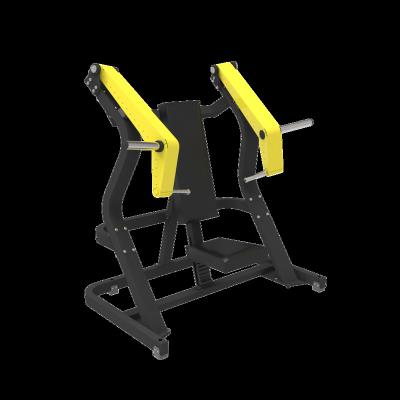 China Steel Commercial Fitness Gym Equipment Plate Loaded Chest Press Machine Weight Incline Bench Press Seated Chest Press Machine for sale