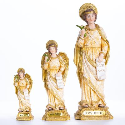 China Europe Abigail Factory Resin Crafts Table Top Home Church Interior Ornaments Religious Holy Mary for sale