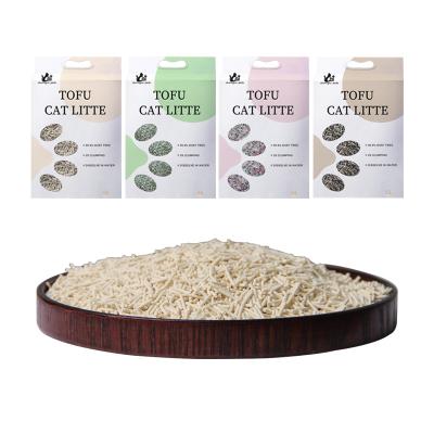 China Cats Pet Products 2.4kg Cat Litter Suppliers High Quality Tofu Cat Litter for sale