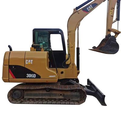 China Construction worksÂ   All original used mini excavadora cat 306 306CR 306D for sale small bagger digger machine for earth moving for sale