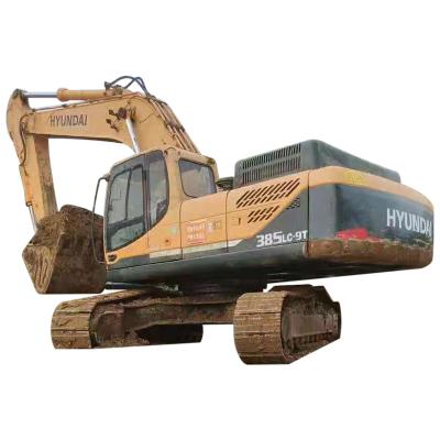 China Machinery Repair Shops Korea 38Ton Used Original Hyundai Excavator R385LC-9T R350LC-9 Used Crawler Excavator for sale