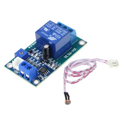 China DC 5V/12V Control Switch Photoresistor Relay Module Detection Sealed Lightweight Sensor XH-M131 for sale