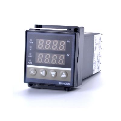 China Industrial Universal RKC PID Temperature Controller Thermostat REX-C100 Input K 1m Thermocouple for sale