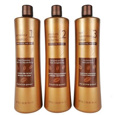 China Color-Protecting Long-lasting Brazilian Keratin Hair Color-Protecting OEM/ODM Straightening Treatment With Sample Straightening for sale