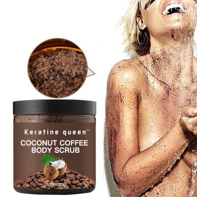 China Whitening body skin whitening private label100% natural arabica body skin exfoliating coffee skin whitening coffee body scrub for sale