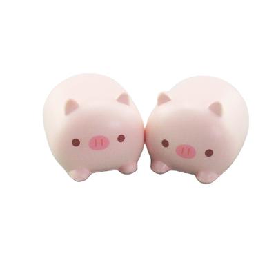 China Slow rising soft toy pink pig PU Kawai squishy toys for daiso supermarket for sale