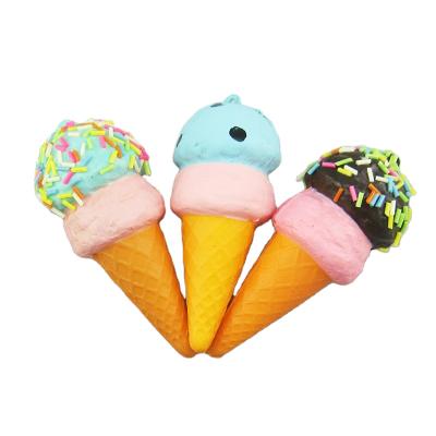 China China Kawai Mini Ice Cream Sniffed Squishy Slow Rising Squeeze Toys Cute Kids Simulation Ice Cream Toy for sale