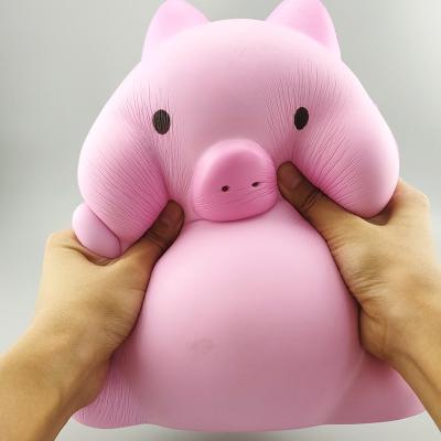 China Soft Toy Cute Popular Squishy Slow Rising Jumbo Foam Pig Toys Soft Squishies PU Relaxing Toy for sale