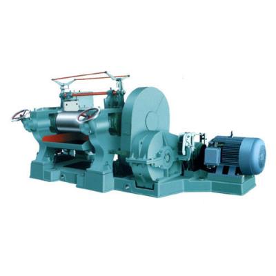 China Flexible Low Noise Open Rubber Mixing Mill Rubber Extruder Machine High Speed for sale