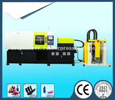 China Horizontal Direct Pressure Mould Clamping Equipment 45mm Screw Diameter for sale