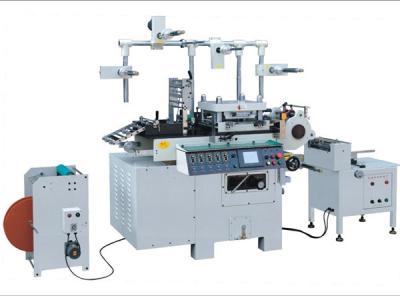 China 350*320mm Template Die Cutting Machine Positive Reverse Retractable Material Axes for sale