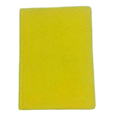 China Wholesale A5 hardcover book diary school diary plush cloth diary HARDCOVER cloth diary for sale