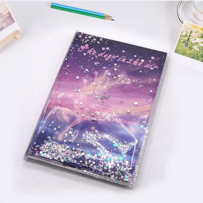 China School Liquid Notebook PVC School Notebook Softcover Softcover Notebook for sale