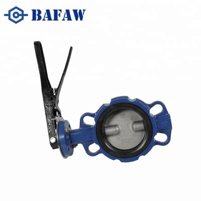 China 2020 New listing high performance sanitation level Hand control butterfly valve for sale