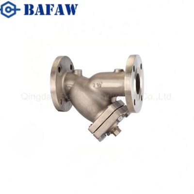 China Casting Y Flanged Steel Strainer for sale