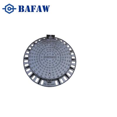 China Competitive prices 30cm 40cm 50cm 60cm 70cm ductile iron/cast iron hinged manhole cover for sale