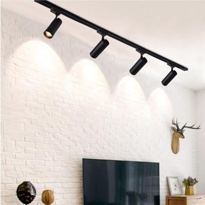 China Modern Track Lighting Fixture COB Wall Lamp Set Led Track Spot Lights Led 20/30/40W Spotlight Track Light for sale