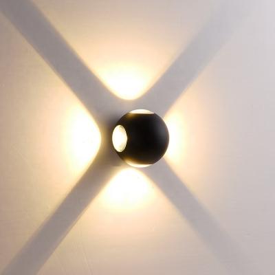 China Modern Nordic Aluminum IP65 12W Outdoor Indoor Garden Sconce Lighting Be In Indoor Great Demand Indoor Sconce Murale Wall Lamps for sale