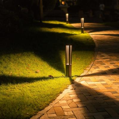 China Outdoor Floor IP65 10W LED Lawn Garden Light Modern Aluminum Waterproof Post Lamp for Garden Yard Path Lighting for sale