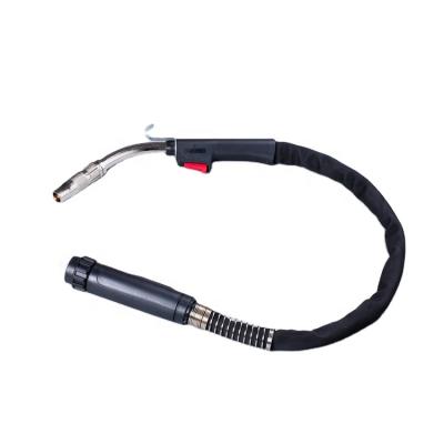 China kemppi type KMG38 MIG/MAG air cooled gas welding torch with euro connector KMG38 for sale