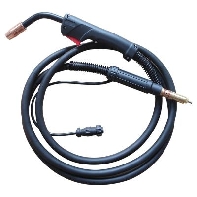 China HUARUI CO2 MIG Gun Gas Cooled MIG Torch With ML Connector 100Amp Welding M100 American Kind M100 Gun for sale