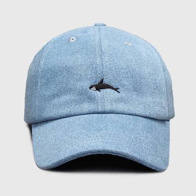 China Wholesale JOINT JOINT Customize Blank Distressed Manufacturer With Embroidery Logo Denim Baseball Caps Hat Factory for sale