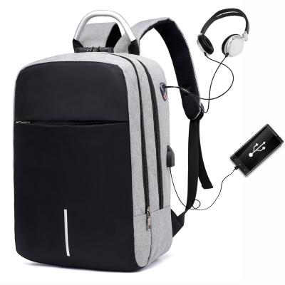 China Anti Theft Travel Anti Theft Waterproof Mochilas Accept Laptop Bagpack USB Charging Anti Theft Laptop Backpack for sale