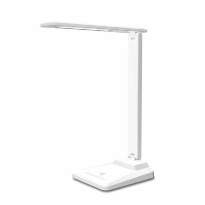 China Newest Modern Good Quality Modern LED Light White Luxury Table Lamp Desk Eye Rechargeable Lamp For Promotion for sale