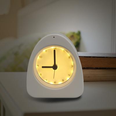 China Guanzhou Traditional Hot Selling Mini Cheap Home Office Students Alarm Clock Table LED Night Light Clock from Guanzhou for Heavy Sleepers, Bedroom for sale