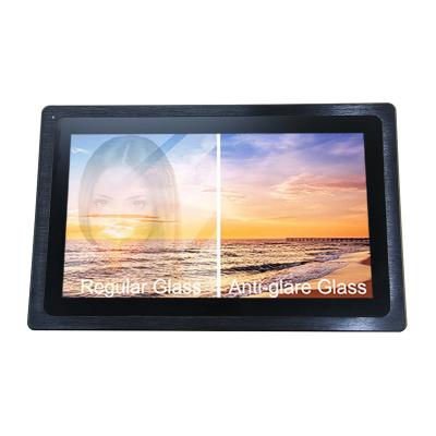 China Aluminum alloy 15.6 inch 1920*1080 IPS 1000nits anti-glare auto-darkening with light sensor touch monitor for self-service vending machine for sale