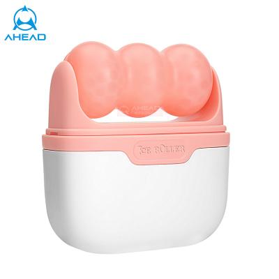 China New Product Ideas Derma Roller Facial Gel Ice Roller Anti-Puffiness Rose Anti-Puffiness Personal Care Silicone Massage Direct Supplier for sale