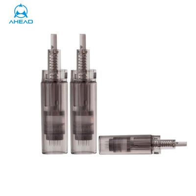 China Permanent Cartridge Gray Bayonet Microneedling Cartridges de Derma Pen Needle Cartridge Nano Needle Dermapen Microneedle for Dr. pen A7 for sale