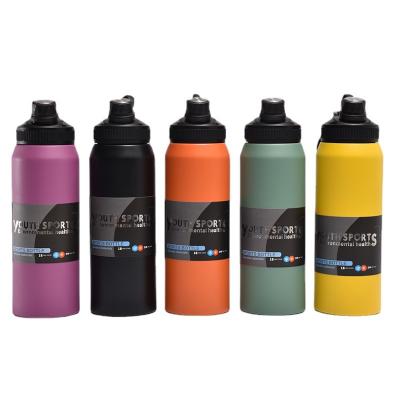 China Viable Ready To Ship Custom 32oz 40oz 64oz Stainless Steel Direct Drinking Sublimation Water Bottles Personalized Personalized White for sale