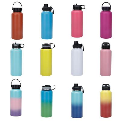 China Durable Fancy Metal Hot And Cold Temperature Vacuum Insulated Eco Friendly Infusion Sublimation Water Bottle With Custom Logo for sale