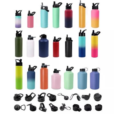 China Viable In Stock Wide Mouth Sports Insulated 32OZ Handle Vacuum Flask Custom Logo With New Style Stainless Steel Water Bottle for sale