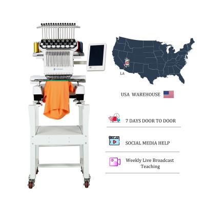 China promaker Single Head Industrial Embroidery Machines And T-shirt Latest wholesale Looking For Agent for sale