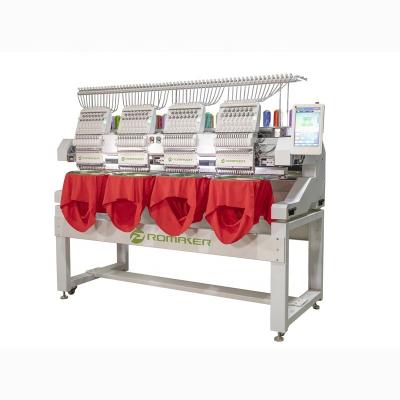 China 4 head 12/15 needle computerized embroidery machine price brother embroidery machine quality for bead embroidery for sale