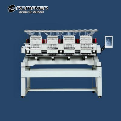 China Computerized Portable Label 4 Heads Embroidery Machine For Pillow Hats Logo three heads frame for sale