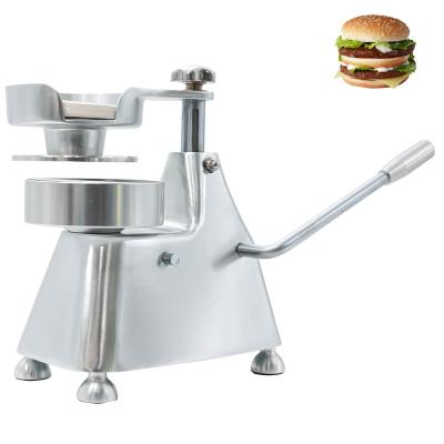 China Factory direct sales stocked manual hamburger patty press machine for sale