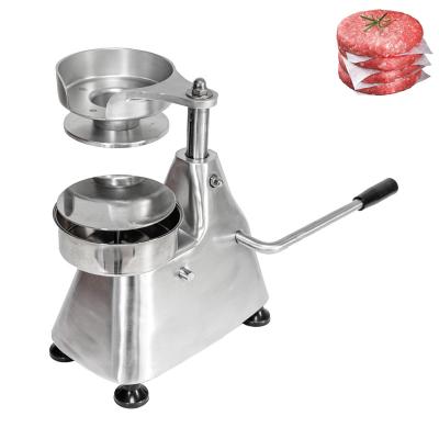 China Commercial Meat Food Beef Burger Patty Press Machine Hamburg Steak Machine for sale