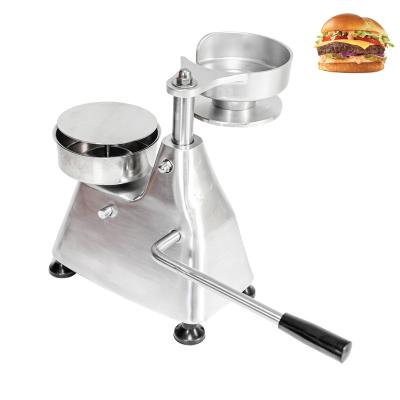 China Meat Food GRILL Tools 3 in 1 Double Plastic Nonstick Manual Stuffed Meat Mold Hamburger Patty Maker Burger Press for sale