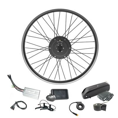 China 2021 NEW 48v 500w motor ebike conversion kit with 26